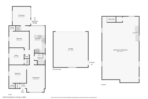 Tiny photo for 13229 S Exchange Avenue, Chicago, IL 60633 (MLS # 12501338)