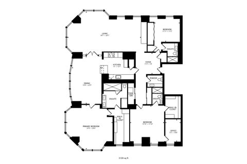 Tiny photo for 100 E HURON Street #3505, Chicago, IL 60611 (MLS # 12597186)