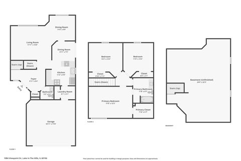 Tiny photo for 1084 Viewpoint Drive, Lake In The Hills, IL 60156 (MLS # 12782039)