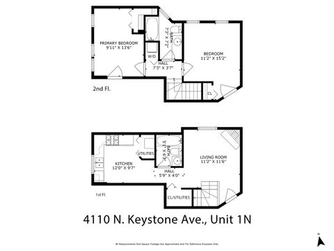 Tiny photo for 4110 N Keystone Avenue #1N, Chicago, IL 60641 (MLS # 12472371)