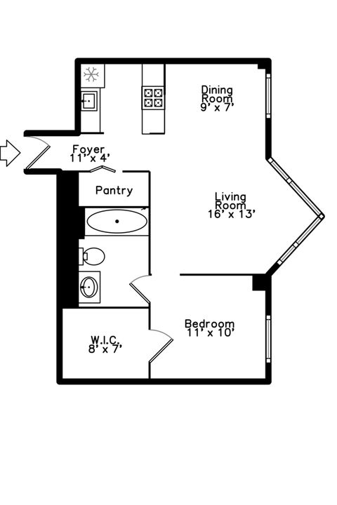 Tiny photo for 401 E ONTARIO Street #3106, Chicago, IL 60611 (MLS # 12585696)