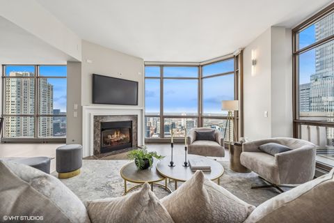 Tiny photo for 21 E Huron Street #4301, Chicago, IL 60611 (MLS # 12443441)