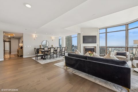 Tiny photo for 21 E Huron Street #4301, Chicago, IL 60611 (MLS # 12443441)