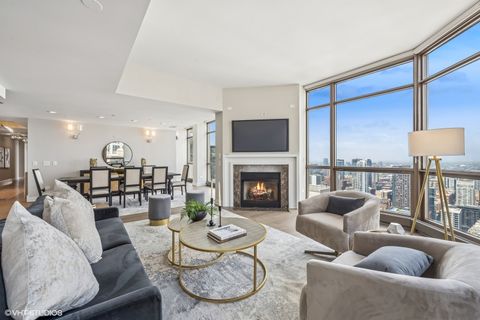 Tiny photo for 21 E Huron Street #4301, Chicago, IL 60611 (MLS # 12443441)
