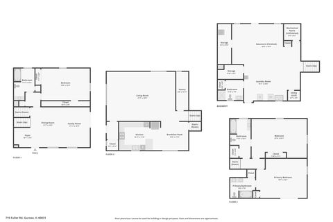 Tiny photo for 715 Fuller Road, Gurnee, IL 60031 (MLS # 12459615)