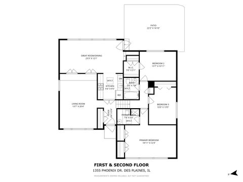 Tiny photo for 1355 Phoenix Drive, Des Plaines, IL 60018 (MLS # 12458966)