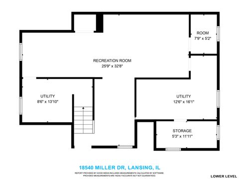 Tiny photo for 18540 Miller Drive, Lansing, IL 60438 (MLS # 12467475)