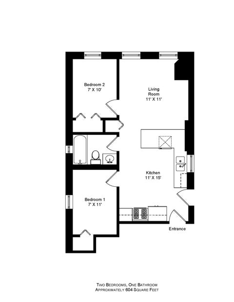 Tiny photo for 2117 W 18th Street #3F, Chicago, IL 60608 (MLS # 12665351)