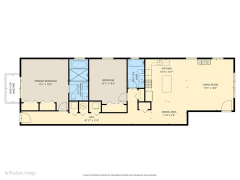 Tiny photo for 459 N Green Street #2S, Chicago, IL 60642 (MLS # 12740546)