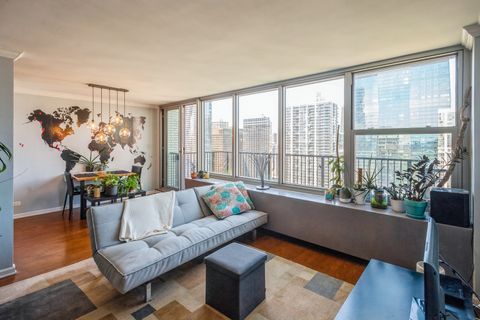 Tiny photo for 400 E Randolph Street #3918, Chicago, IL 60601 (MLS # 12425082)