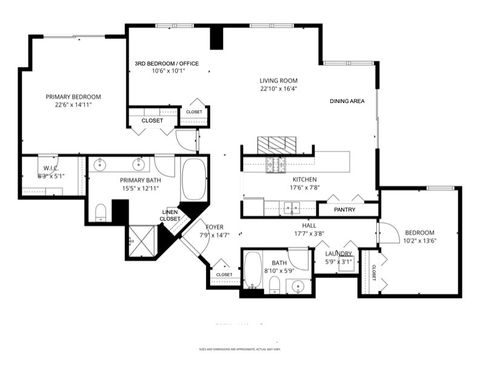 Tiny photo for 635 N Dearborn Street #1705, Chicago, IL 60654 (MLS # 12520266)