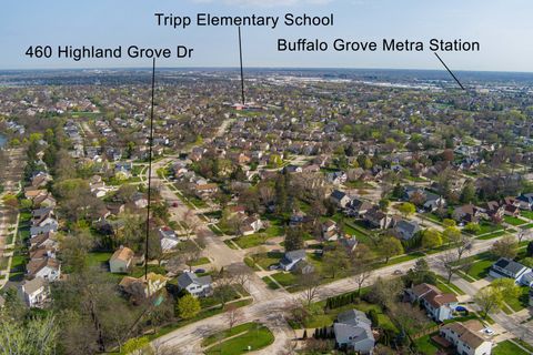 Tiny photo for 460 highland grove Drive, Buffalo Grove, IL 60089 (MLS # 12627937)