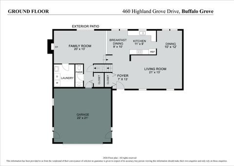 Tiny photo for 460 highland grove Drive, Buffalo Grove, IL 60089 (MLS # 12627937)