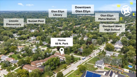 Tiny photo for 60 N Park Boulevard, Glen Ellyn, IL 60137 (MLS # 12759246)
