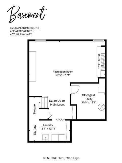 Tiny photo for 60 N Park Boulevard, Glen Ellyn, IL 60137 (MLS # 12759246)
