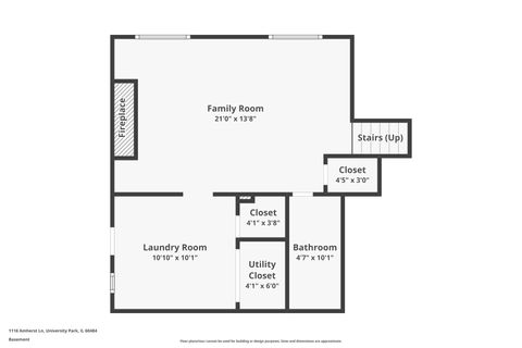 Tiny photo for 1116 Amherst Lane, University Park, IL 60484 (MLS # 12573084)