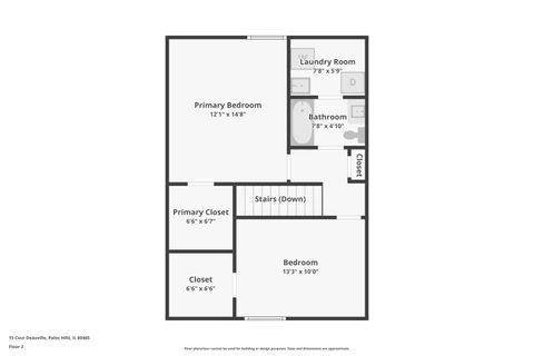 Tiny photo for 15 Cour Deauville, Palos Hills, IL 60465 (MLS # 12674077)