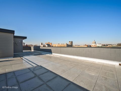 Tiny photo for 1412 N Elk Grove Avenue #F, Chicago, IL 60622 (MLS # 12570667)