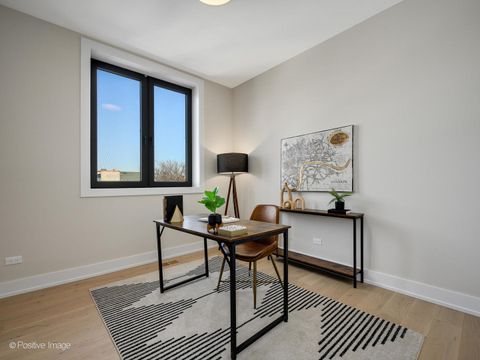 Tiny photo for 1412 N Elk Grove Avenue #F, Chicago, IL 60622 (MLS # 12570667)