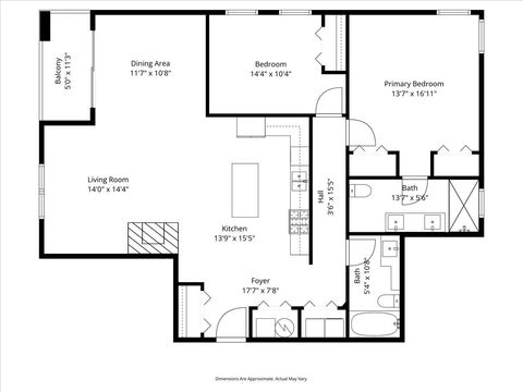 Tiny photo for 1225 N California Avenue #4C, Chicago, IL 60622 (MLS # 12514632)