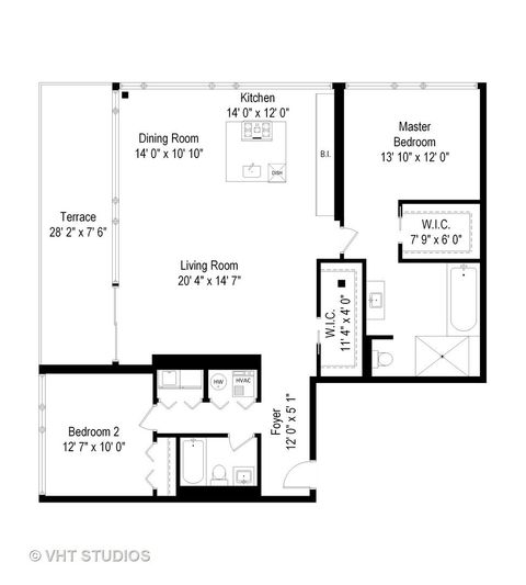 Tiny photo for 2157 W DIVISION Street #401, Chicago, IL 60622 (MLS # 12465878)