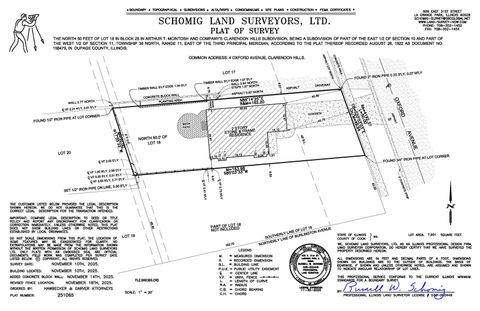 Tiny photo for 4 Oxford Avenue, Clarendon Hills, IL 60514 (MLS # 12594439)