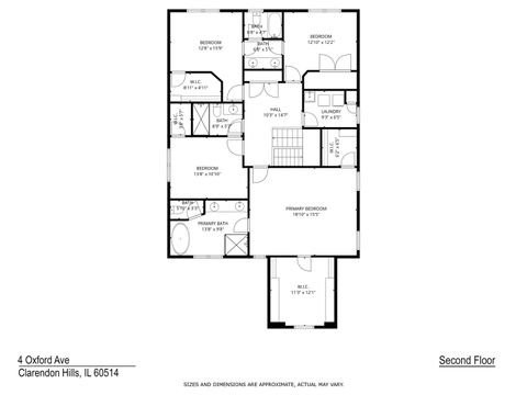 Tiny photo for 4 Oxford Avenue, Clarendon Hills, IL 60514 (MLS # 12594439)