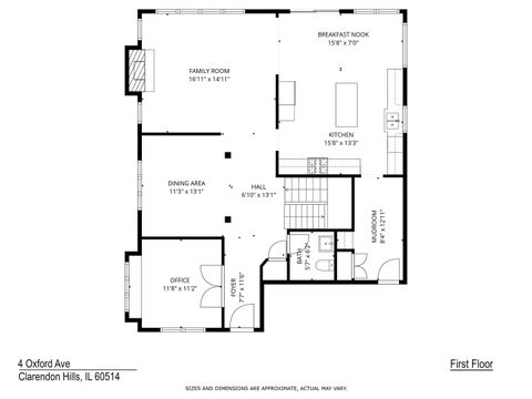 Tiny photo for 4 Oxford Avenue, Clarendon Hills, IL 60514 (MLS # 12594439)