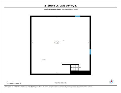 Tiny photo for 2 Terrace Lane, Lake Zurich, IL 60047 (MLS # 12775267)