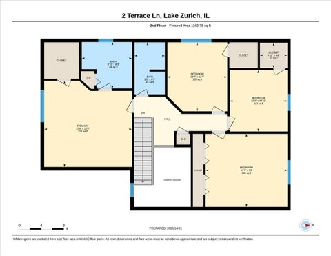 Tiny photo for 2 Terrace Lane, Lake Zurich, IL 60047 (MLS # 12775267)