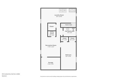 Tiny photo for 819 S Lombard Avenue, Oak Park, IL 60304 (MLS # 12585274)