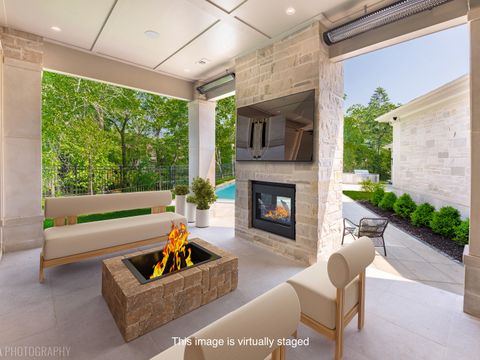 Tiny photo for 219 Lincoln Drive, Glencoe, IL 60022 (MLS # 12392752)