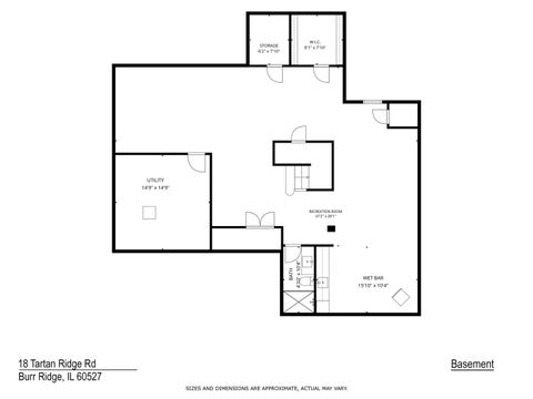 Tiny photo for 18 Tartan Ridge Road, Burr Ridge, IL 60527 (MLS # 12656666)