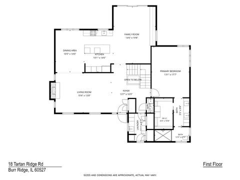 Tiny photo for 18 Tartan Ridge Road, Burr Ridge, IL 60527 (MLS # 12656666)