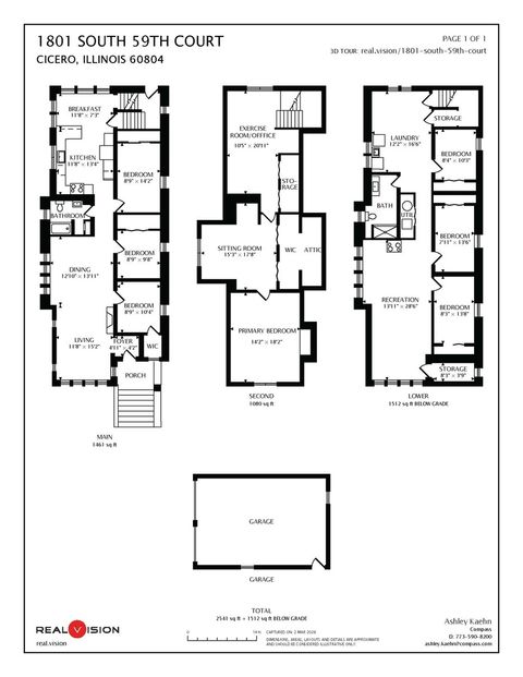 Tiny photo for 1801 S 59th Court, Cicero, IL 60804 (MLS # 12559343)