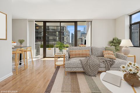 Tiny photo for 630 N State Street #1406, Chicago, IL 60654 (MLS # 12483527)