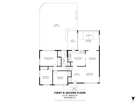 Tiny photo for 117 N Maple Street, Palatine, IL 60067 (MLS # 12569936)