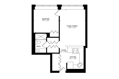 Tiny photo for 88 W Schiller Street #305L, Chicago, IL 60610 (MLS # 12478403)