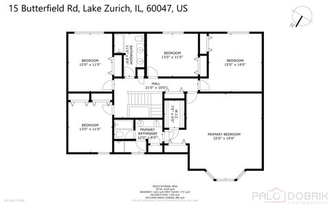 Tiny photo for 15 Butterfield Road, Lake Zurich, IL 60047 (MLS # 12529179)