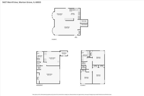 Tiny photo for 9427 Merrill Avenue, Morton Grove, IL 60053 (MLS # 12765151)