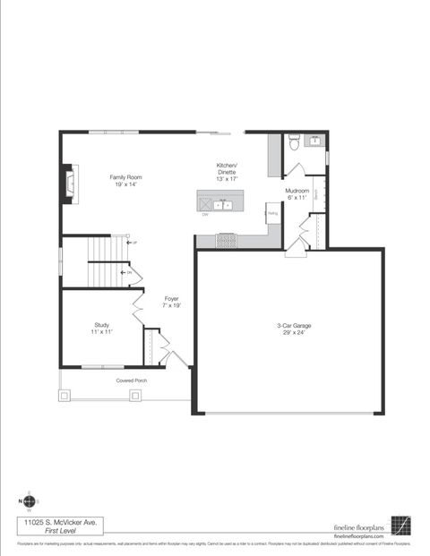 Tiny photo for 11036 Austin Avenue, Chicago Ridge, IL 60415 (MLS # 12532896)