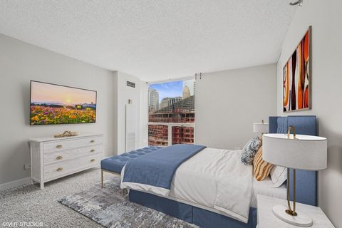 Tiny photo for 200 N Dearborn Street #2402, Chicago, IL 60601 (MLS # 12488621)