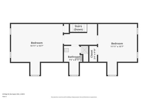 Tiny photo for 60 Ridge Road, Barrington Hills, IL 60010 (MLS # 12619453)