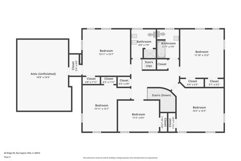 Tiny photo for 60 Ridge Road, Barrington Hills, IL 60010 (MLS # 12619453)