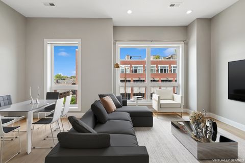 Tiny photo for 1723 W North Avenue #3, Chicago, IL 60622 (MLS # 12578129)