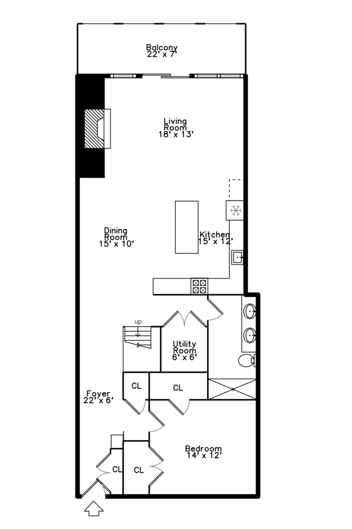 Chicago, Illinois 60607, United States, 2 Bedrooms Bedrooms, ,2 BathroomsBathrooms,Residential,Active,225728