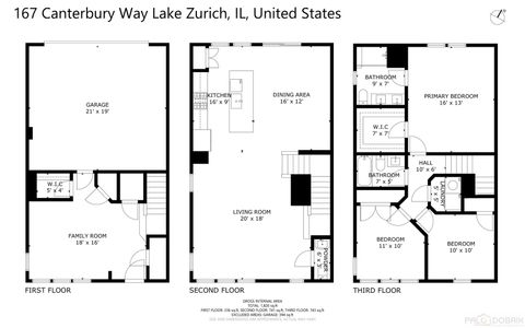 Tiny photo for 167 Canterbury Way, Lake Zurich, IL 60047 (MLS # 12589393)