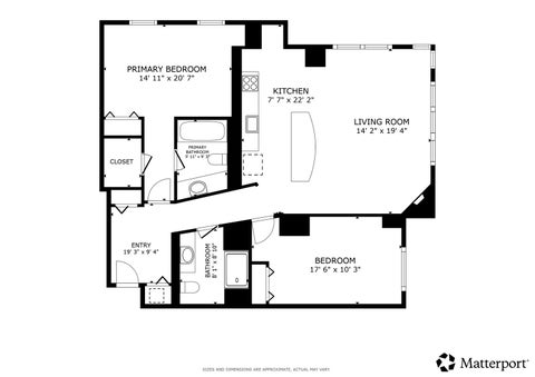 Tiny photo for 33 W Ontario Street #42ES, Chicago, IL 60654 (MLS # 12780441)