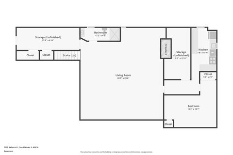 Tiny photo for 2300 Bellaire Court, Des Plaines, IL 60016 (MLS # 12529435)