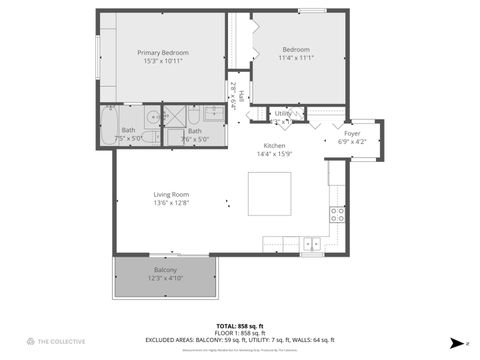 Tiny photo for 2601 W Foster Avenue #3S, Chicago, IL 60625 (MLS # 12491673)